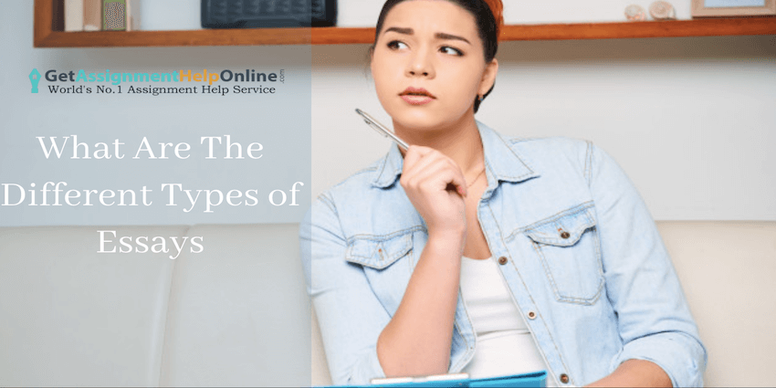 What are the different types of essays